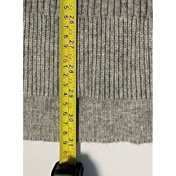 Moth Anthropologie Gray Oversize Sweater Roll Neck Tunic S - Picture 4 of 9